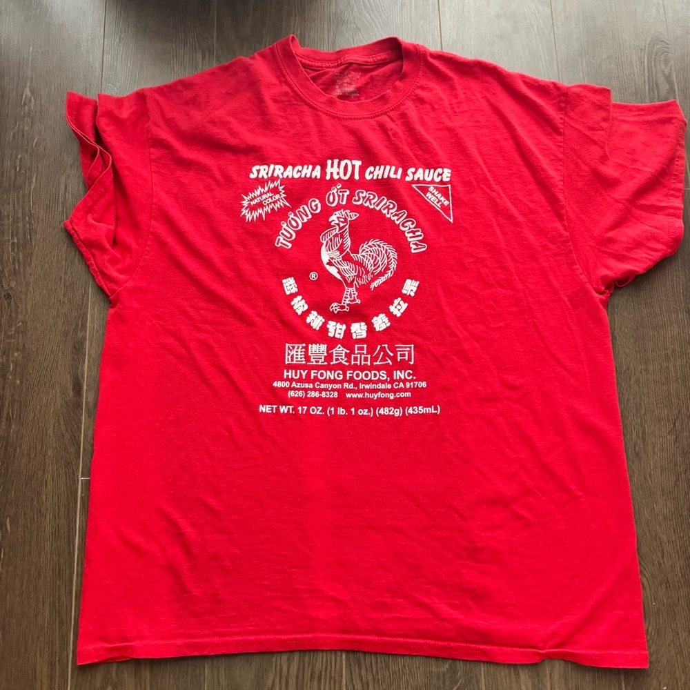 Red Sriracha T-Shirt